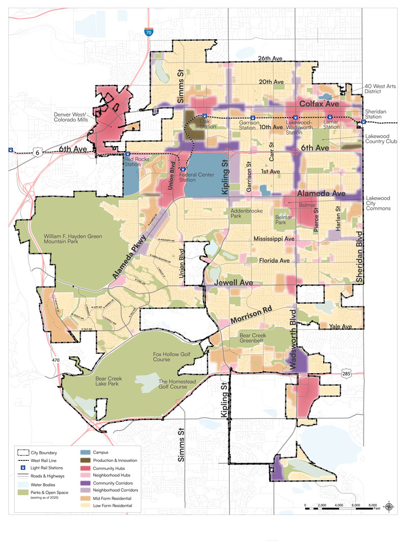 Future land use map